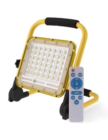 Holofote LED Portátil com Bateria 20W - Epistar Light 1800lm IP65