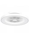 Tibet Mantra Fan - Ventilateur de plafond LED blanc avec contrôle intelligent et design moderne