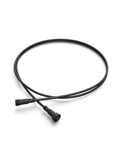 Alargador de cable para exterior GARDENLINK 2m/5m/10m negro Baja tensión, estanco al agua