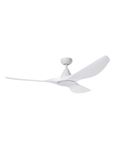 Ventilateur de plafond avec lumière LED 19W PORTSEA blanc 2300Lm CCT 3000K-4000K-5000K, intérieur