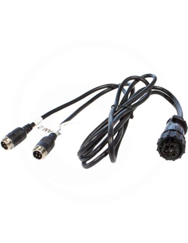 Adaptador de vídeo John Deere para GS3 CommandCenter Touch e Generation 4 4100/4600 - Duas câmeras CLS/CLX tratores da série JD 