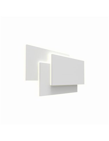 Aplique de pared LED interior TAHITI XL 36W 3000K 3240 Lm blanco/negro