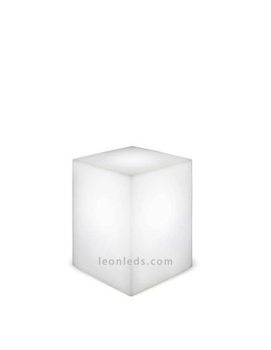 Cubo iluminado com fio ao ar livre Cuby 53 New Garden | Leon Iluminação LED