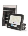 Holofote LED Solar Milan 50W 6000K com Controle Remoto