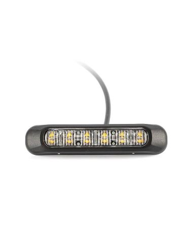 Barre stroboscopique à LED orange 6 programmes FT-200 LED | LeonLeds