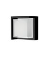 Aplique LED exterior cuadrado CREEK - 15W - CCT 2700K-3300K-4000K negro/blanco/corten