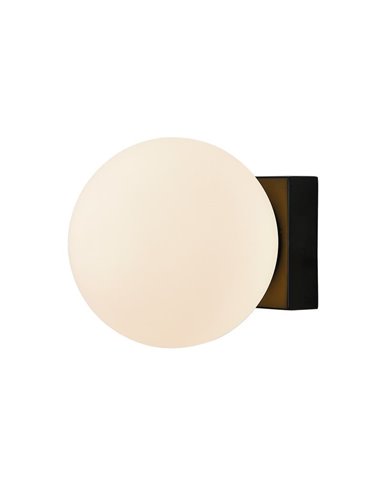 PUEBLA Candeeiro de teto/parede LED 6W 3000K preto/ouro acetinado