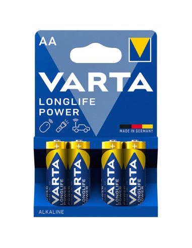 Pila Alcalina AA LongLife Power de Varta 38430