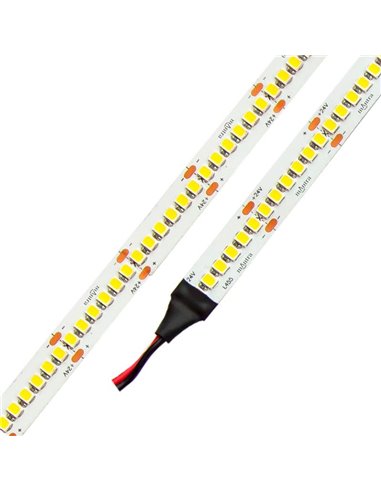 Bande LED en rouleau de 5 m. BANDEAUX LED Intérieur BANDES 24V 19,2W/m IP20 2700K/3000K/4000K