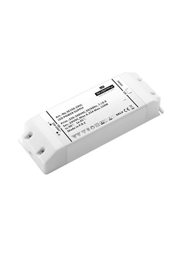 Driver à Tension Constante IP20 24VDC -150W- Blanc, BANDES LED BANDES