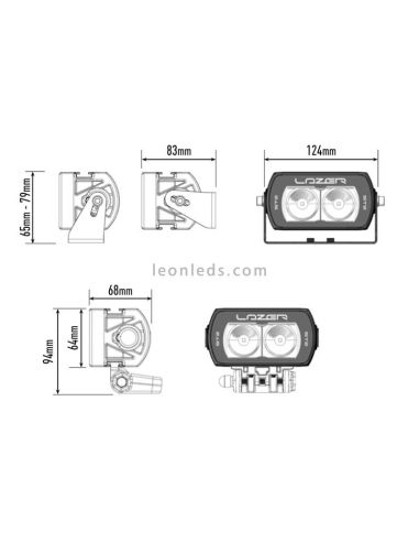 Lazer ST4 Evolution  Barra LED para Camiones · LeonLEDs