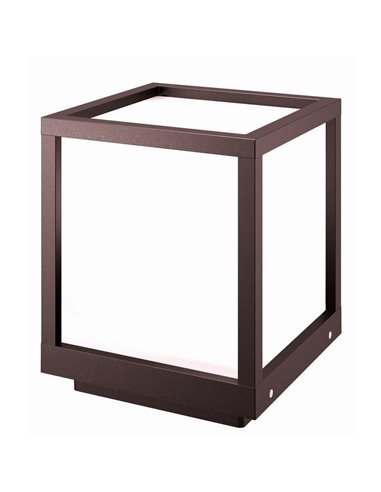 Candeeiro de parede exterior UTAH 1L E27 IP65 Corten