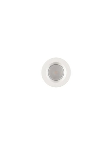 Downlight Empotrable LED COB 8W para baños SAFE Blanco Texturado, 3000K 730lm IP65