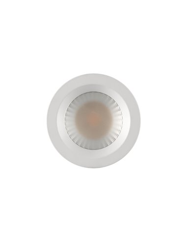 Downlight Empotrable LED COB 13W para baños SAFE Blanco Texturado, 3000K 1360lm IP65