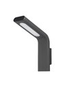 Aplique de Pared para exterior LED ZEN Antracita Texturado, 10W 3000K 720lm, IP65