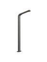 Balise d'extérieur texturée ZEN Anthracite, LED 10W 3000K 720lm, IP65 hauteur 59cm