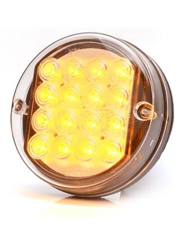 Feu arrière LED rond avec clignotant 2A 12V Homologué et étanche W32 Was | LéonLeds