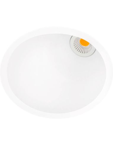 Downlight Swap L Asymétrique LED 5W Encastrable par ArkosLight Blanc