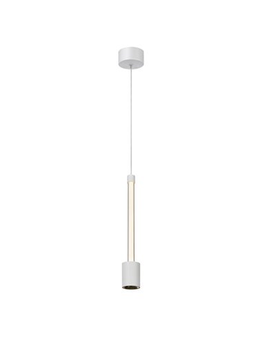 FUGAZ Candeeiro suspenso LED com iluminação vertical 7W 3000K 960Lm Branco