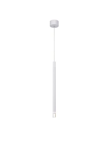 Plafonnier suspendu LED minimaliste MOANA avec détail lumineux 7W 3000K Blanc