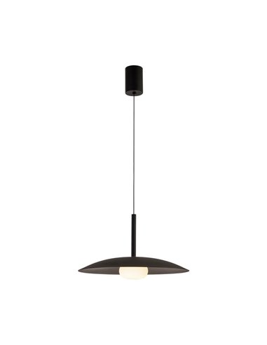 Candeeiro suspenso LED ajustável em altura LIDIA 12W 3000K preto