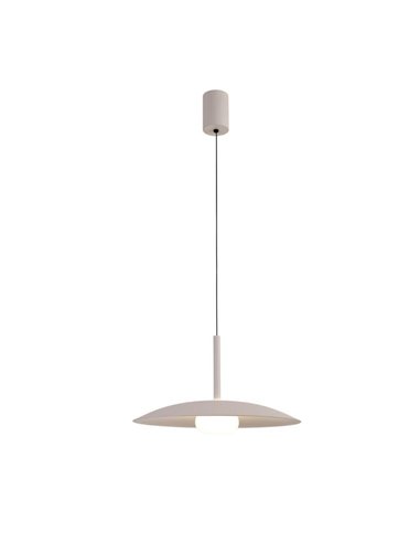 Candeeiro suspenso LED ajustável em altura LIDIA 12W 3000K Branco