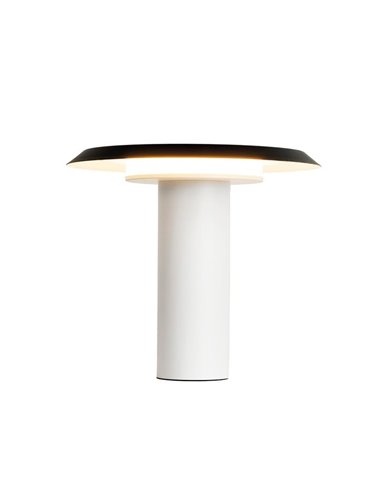 Lampe de Table LED avec double écran TINA 12W 3000K 1600Lm, noir et blanc