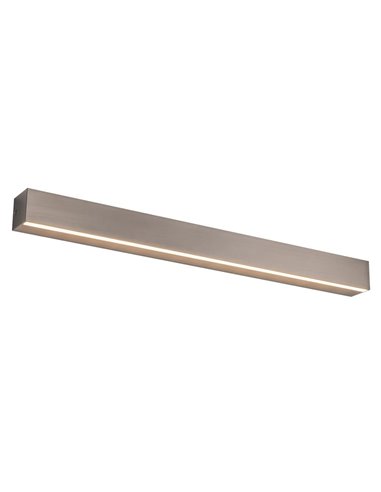 Aplique de pared LED ELEGANCE 24W 3000K 2750Lm, Gris 60,6cm de largo