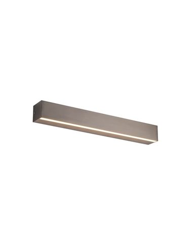 Aplique de pared LED ELEGANCE 17W 3000K 1800Lm, Gris 40,6cm de largo