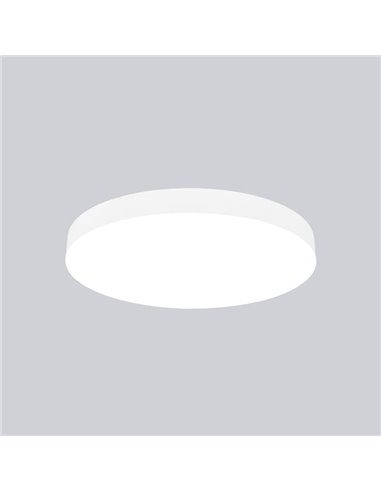 Plafon LED com base ultrafina TURIN Ø40cm, branco 43W CCT: 3000K-4000K-5000K, 3300Lm