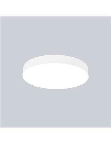 Plafon LED com base ultrafina TURIN Ø30cm, branco 23W CCT: 3000K-4000K-5000K, 2200Lm