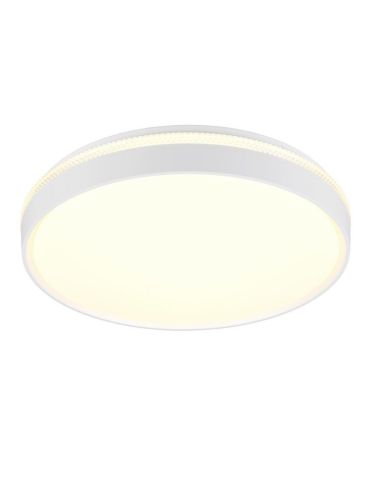 Plafon LED SPACY Ø47cm Luz Noturna Regulável 33W | LeonLeds