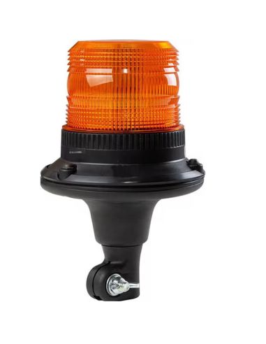 Farol LED rotativo duplo piscante para Fendt – Montagem flexível, luz âmbar 12/24V Britax Eccoled