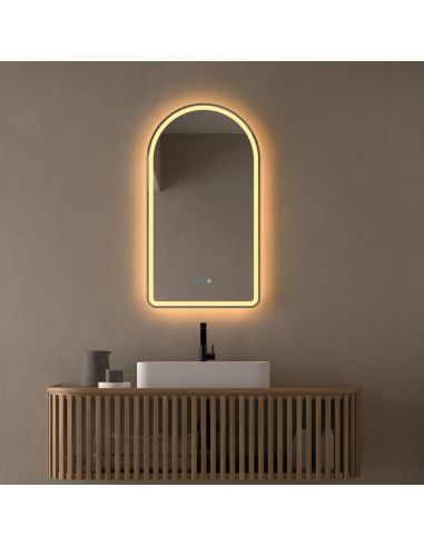 Miroir LED avant et rétroéclairé ACUEDUCTO | LeonLeds