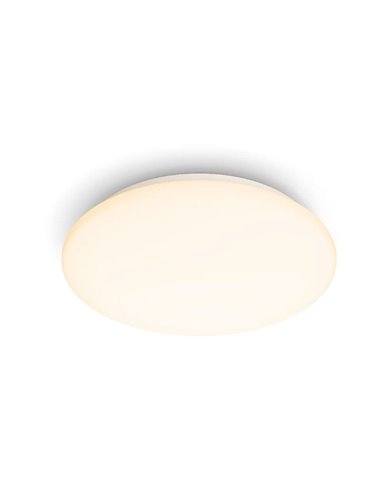 Candeeiro de teto/lâmpada de teto LED MOIRE 10W, 1000Lm, 2700K/4000K, branco