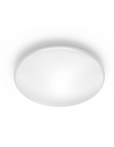 Plafonnier LED avec capteur, SHAN, 12W, 2700K/4000K, blanc