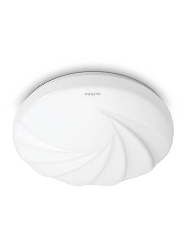 Plafón LED con diseño de espiral, SHORE, 10W 4000K, blanco