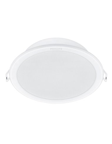 Downlight LED embutido 16,5W MESON, Ø 165mm, 6500K branco