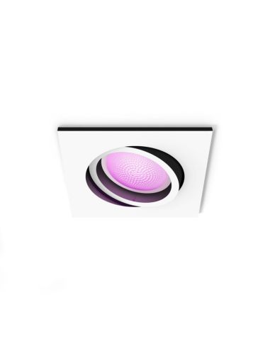 Spot LED intelligent carré Philips Hue Centura