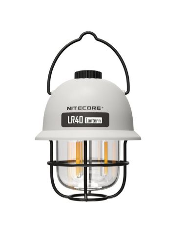 Linterna de Camping LR40 WHITE Recargable | LeonLeds