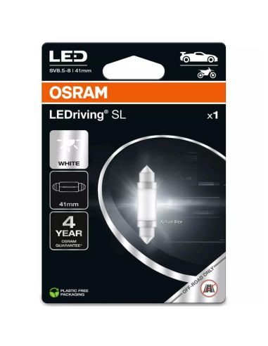 Ampoule Guirlande LED C5W 41mm 6000K LEDriving (1Uds) 6413DWP-1BL