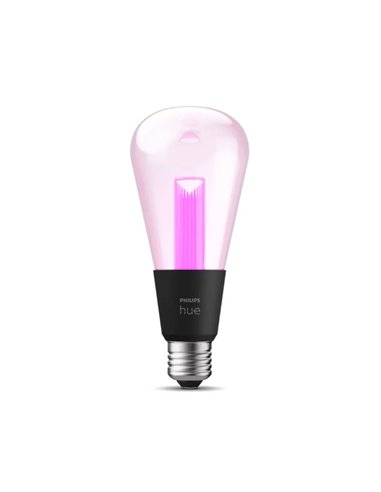 Ampoule intelligente LED Edison ST72 E27 Ø72mm, LIGHTGUIDE, avec tube intérieur lumineux 2000K-6500K +couleur