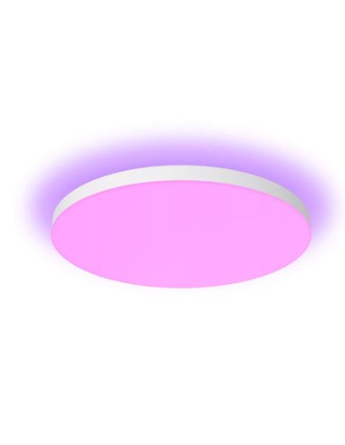 Plafón de techo inteligente LED DATURA Hue slim S, redondo 48W 3300Lm, 2000 - 6500 Hue White Color Ambiance