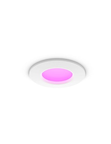 Downlight empotrable inteligente LED Hue WACA Slim, blanco, regulable, 8,3W 1000Lm, 2000 - 6500 Hue White Color Ambiance