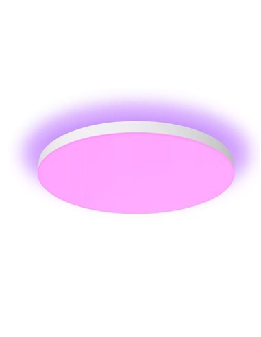 Plafón de techo inteligente LED DATURA Hue slim XL, redondo 67W 4850Lm, 2000 - 6500 Hue White Color Ambiance