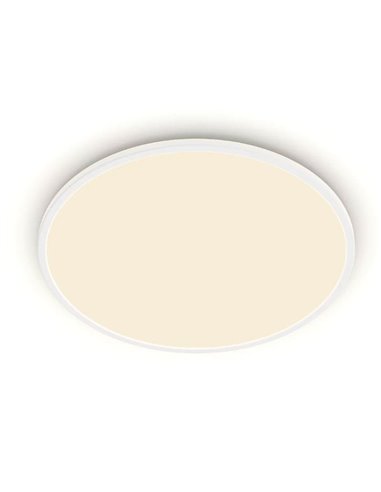 Plafonnier rond orientable SUPERSLIM 36W, blanc, 2700K SceneSwitch