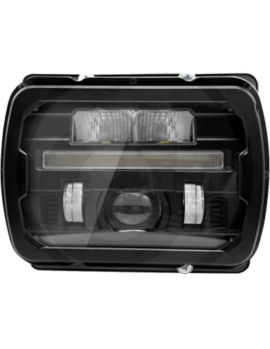 Faro LED H4 homologado Cortas y Largas IP6K9K para Fiat Case Series 46, 56, 66, 80, 88, 90, 93 y Más