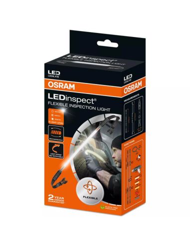 Lámpara de Inspección Flexible LEDinspect de OSRAM | 10W | 1000lm | USB-C Valida para Capot LEDIL416