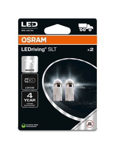 Ampoules LED Osram T10 6000K 24V 1W (2Uds) LEDriving SLT 2845DWP-2BL Osram