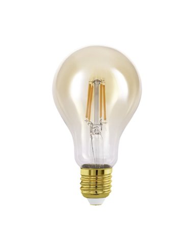 Ampoule LED Décorative A75 Ambre 4W 2200K E27 | Lumière chaude